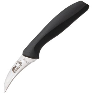 Curved Paring Knife Black