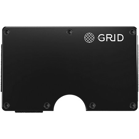 Black Aluminum Wallet