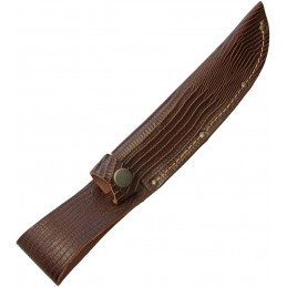 Fixed Blade Belt Sheath Lizard