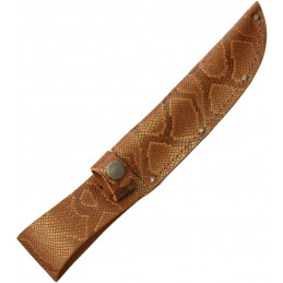 Fixed Blade Belt Sheath Python