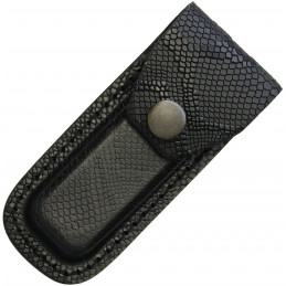 Leather Belt Pouch Snake