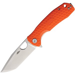 Large Linerlock Tanto Orange