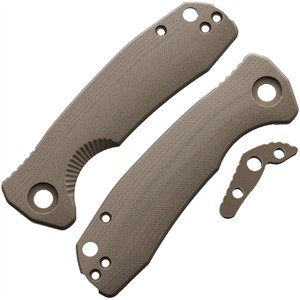 Small Linerlock Handle Desert