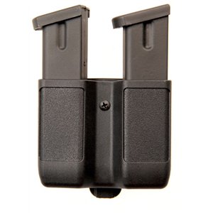 Double Mag Case Matte Blk