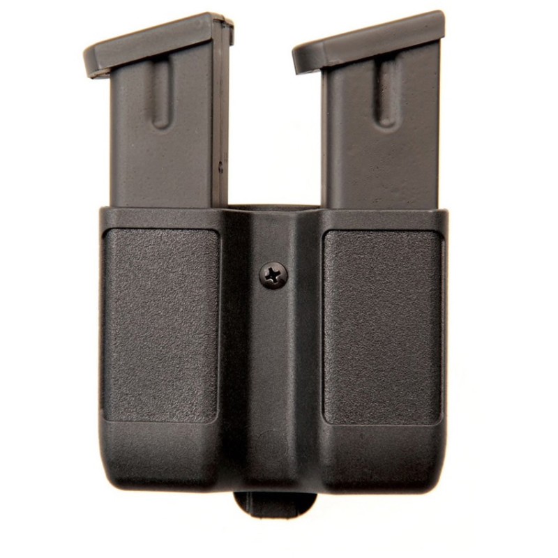 Double Mag Case Matte Blk