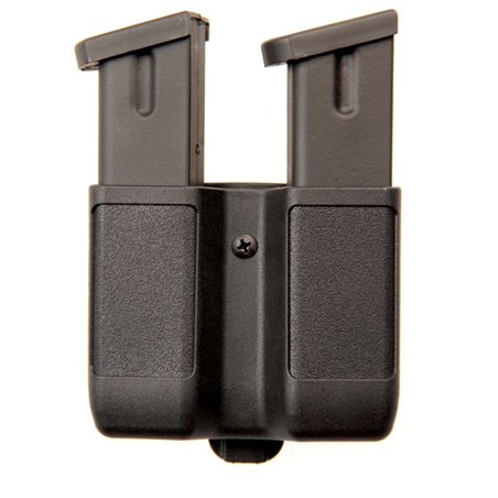 Double Mag Case Matte Blk