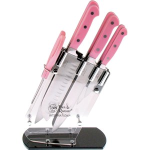 Seven Piece Kitchen Set Pink