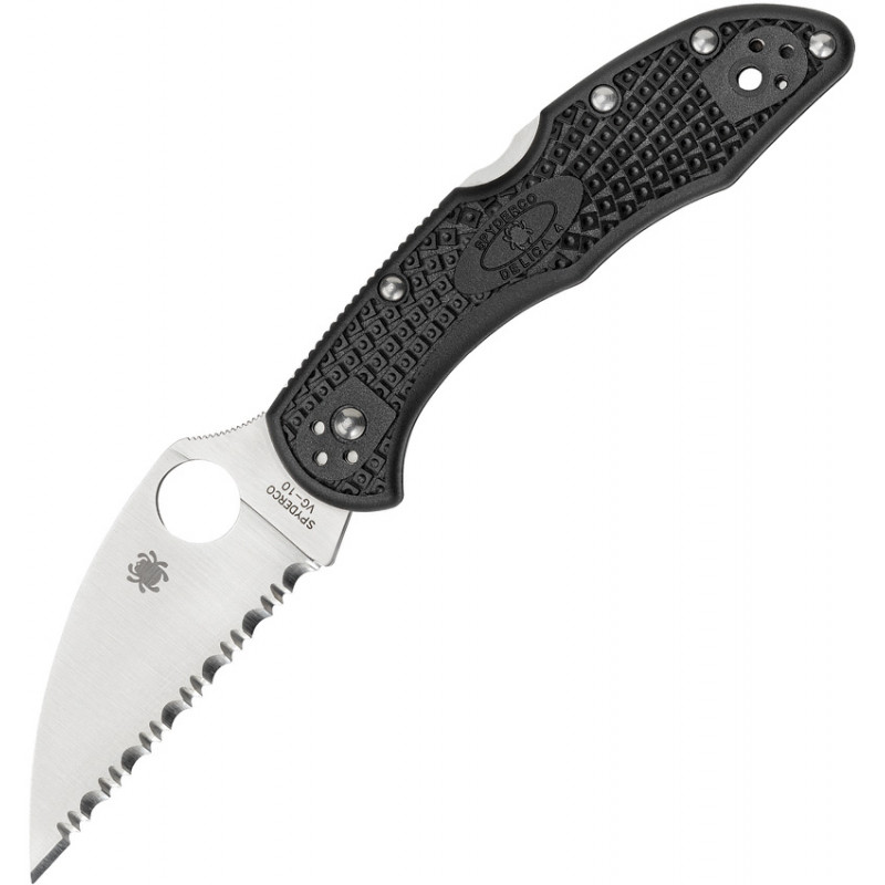 Delica Wharncliffe Serrated