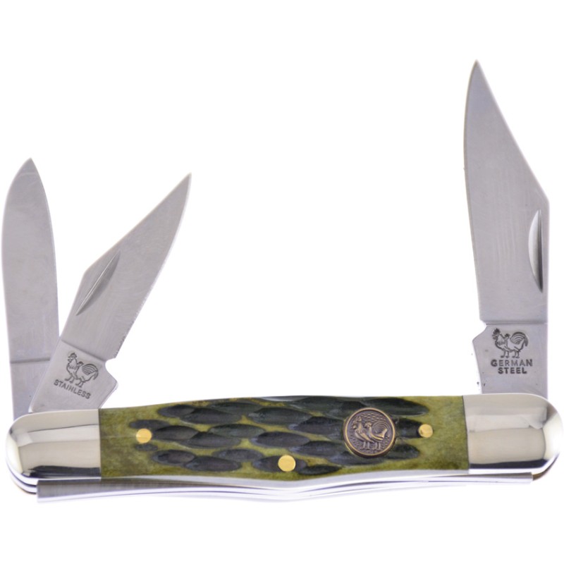 Whittler Antique Green Bone