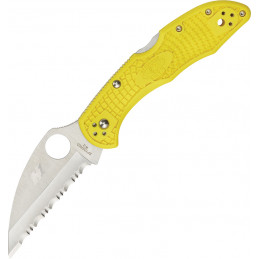 Salt 2 Lockback Yellow Serratd