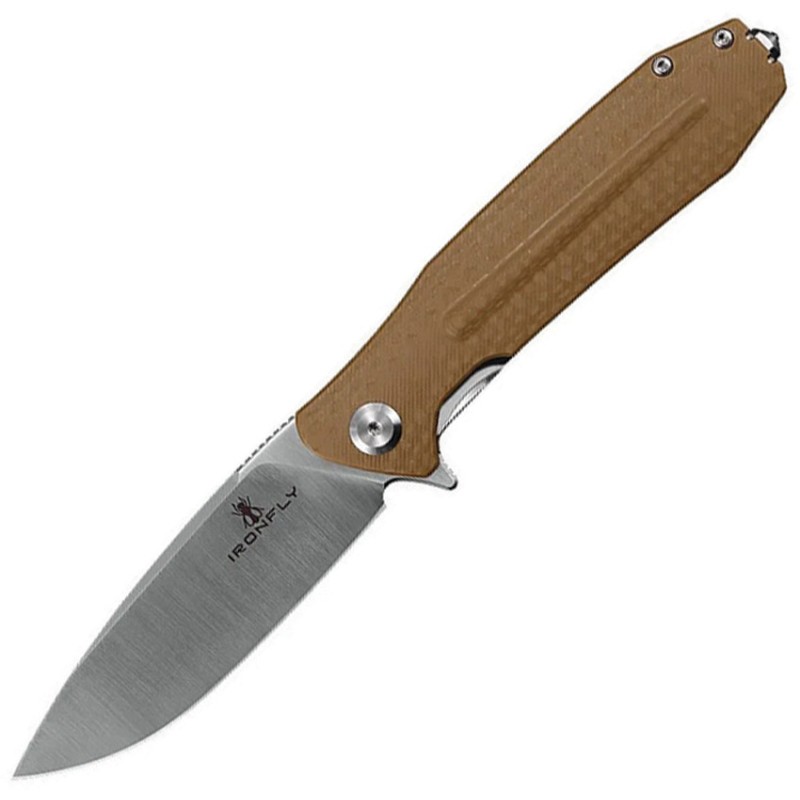 Zesty Linerlock Brown G10