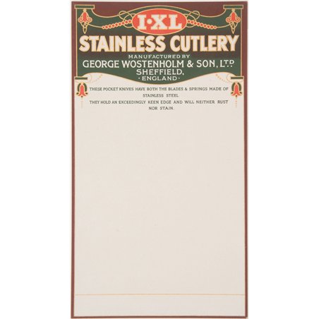 Stainless Cutlery Display Card