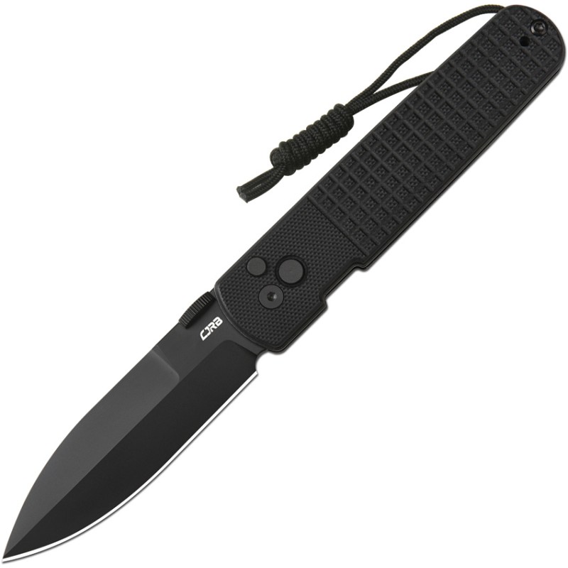 Locust Button Lock Black G10