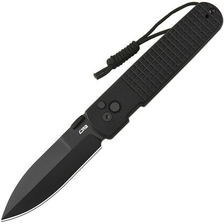 Locust Button Lock Black G10