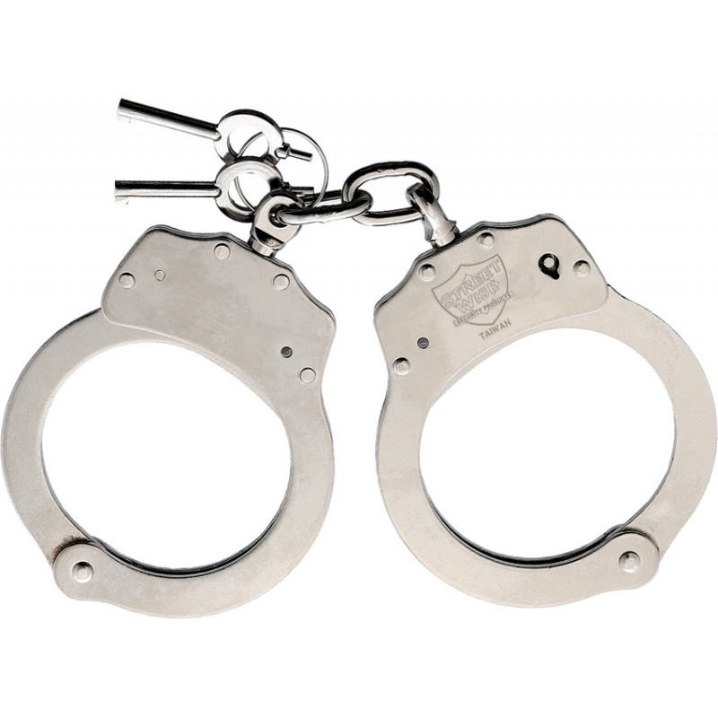 Nickel Plated Steel Handcuffs