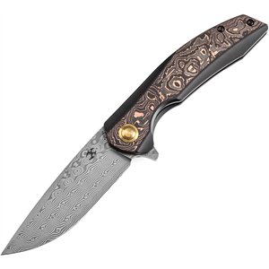 Accipiter Framelock Damascus