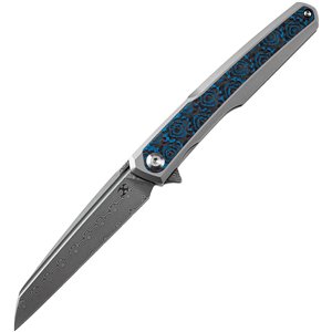 Arcus Framelock Damascus