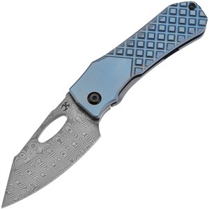 Loki Framelock Damascus