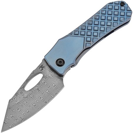 Loki Framelock Damascus