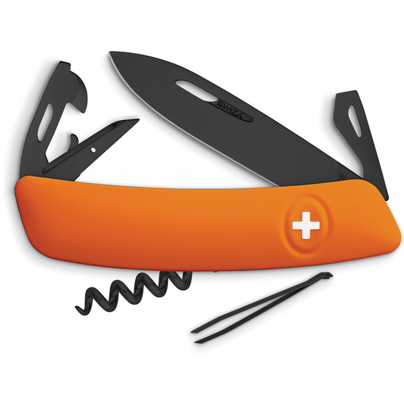 D03 Swiss Pocket Knife Orange