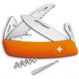 D05 Swiss Pocket Knife Orange