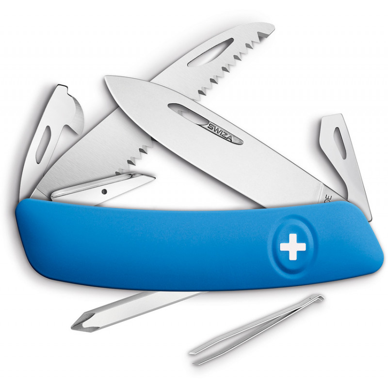 D06 Swiss Pocket Knife Blue