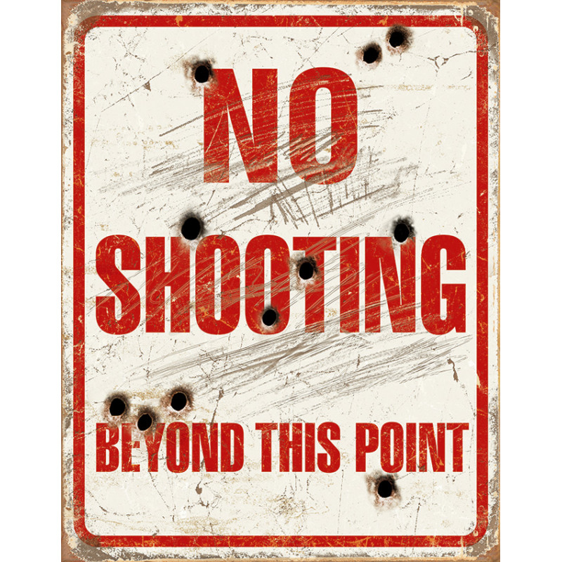 No Shooting Beyond This Point