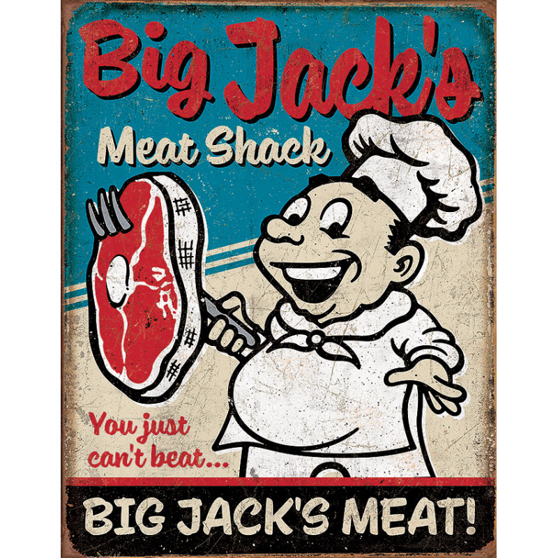 Big Jacks Meats Sign