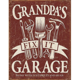 Grandpas Garage Sign