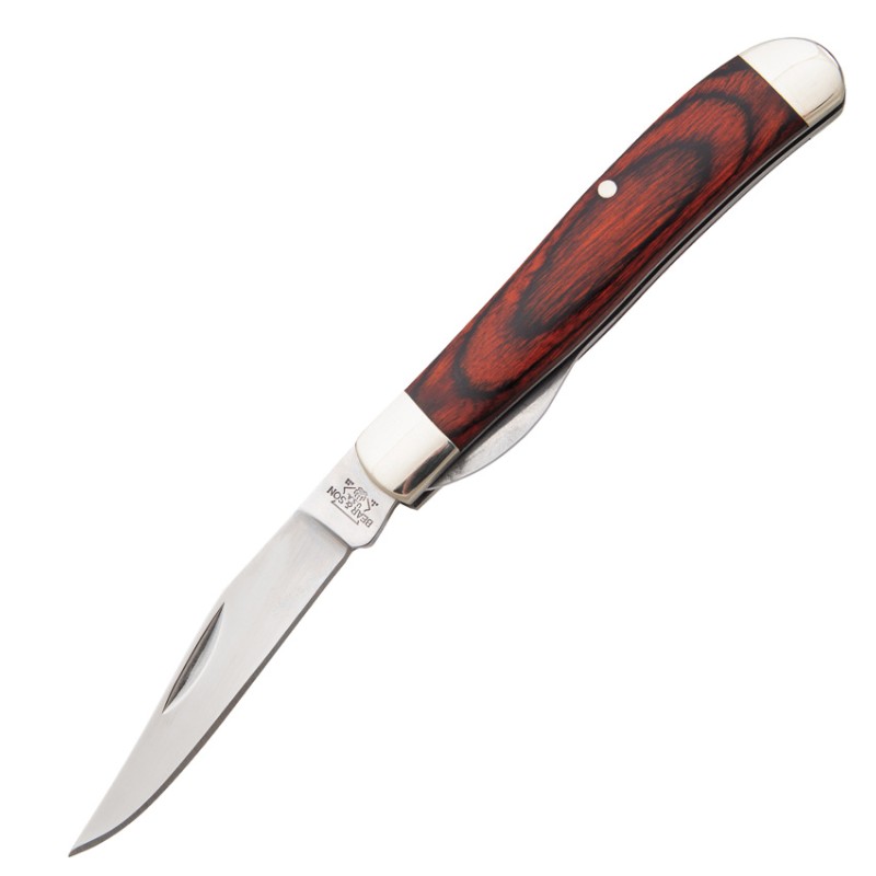 Mini Trapper Linerlock Rosewd