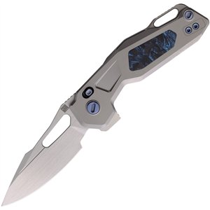 Mini Griffin Button Lock Blue