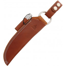 Bushcraft Sheath Brown Leather