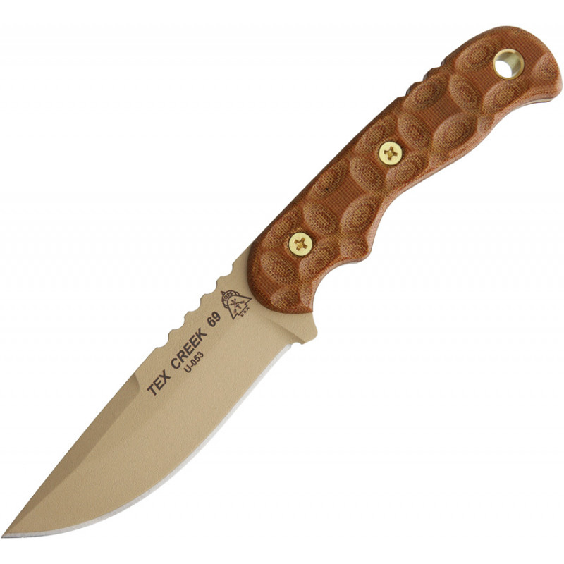 Tex Creek 69 Tan Blade/Handle