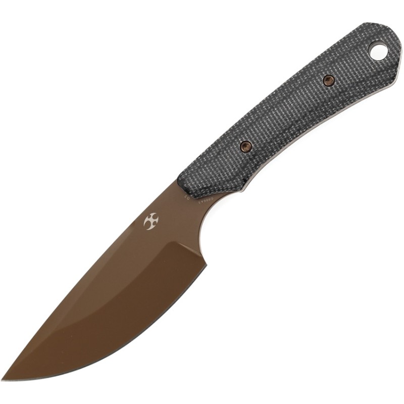 Flank Fixed Blade Blk Mic