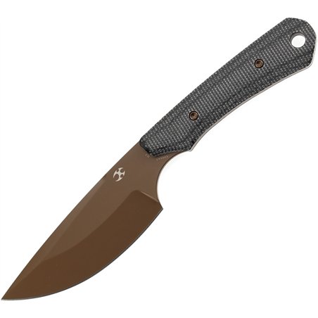 Flank Fixed Blade Blk Mic