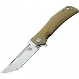 Scimitar G10 Linerlock Beige