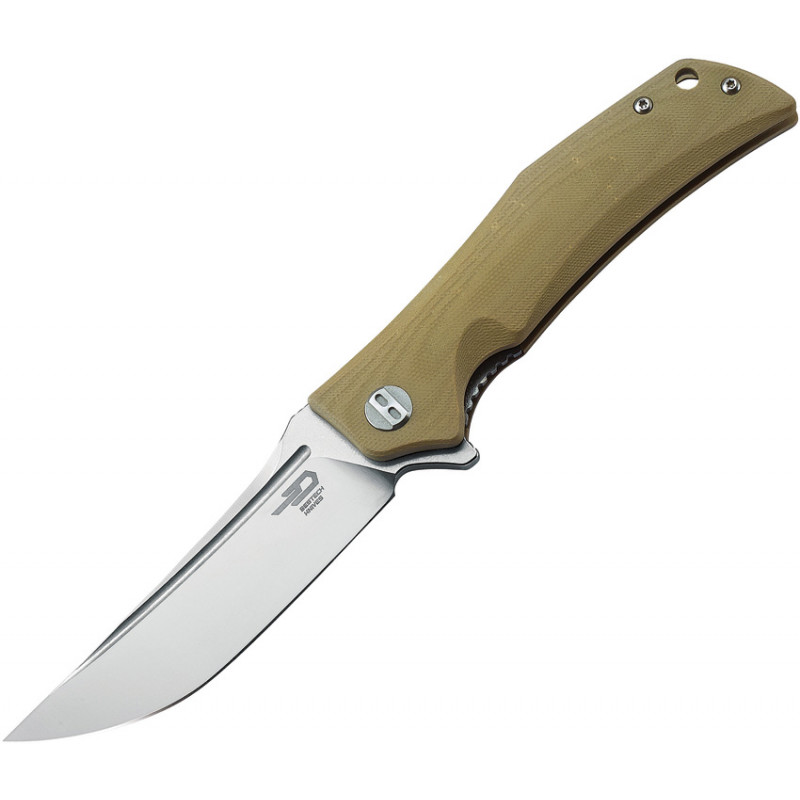 Scimitar G10 Linerlock Beige