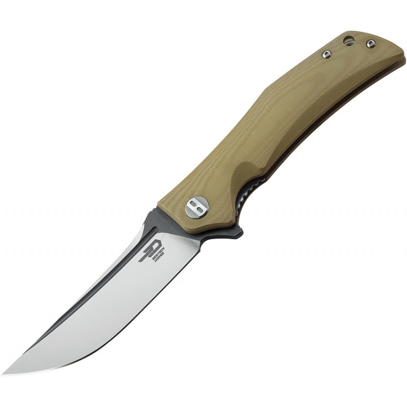 Scimitar G10 Linerlock Beige