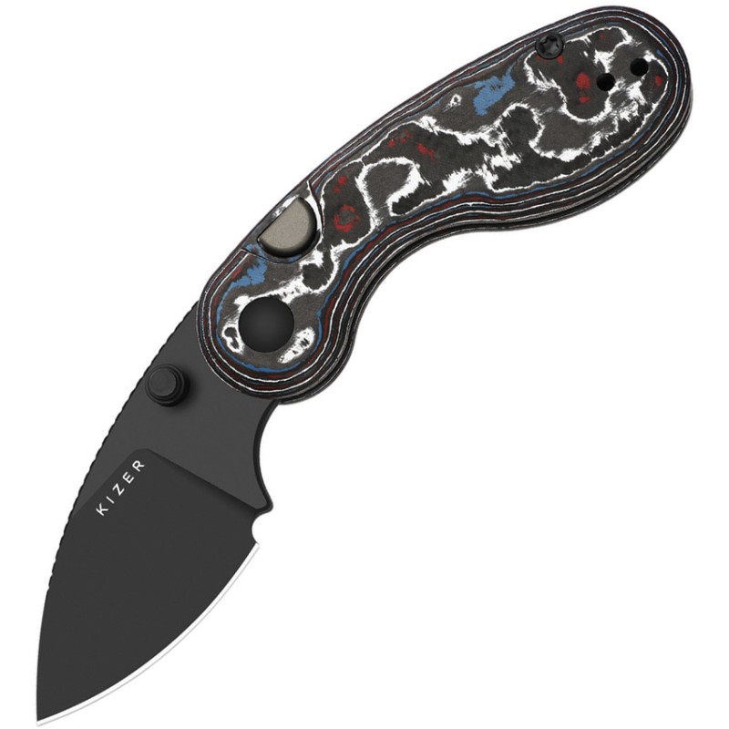 Microbe Button Linerlock CF