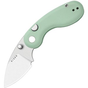 Microbe Button Linerlock Grn