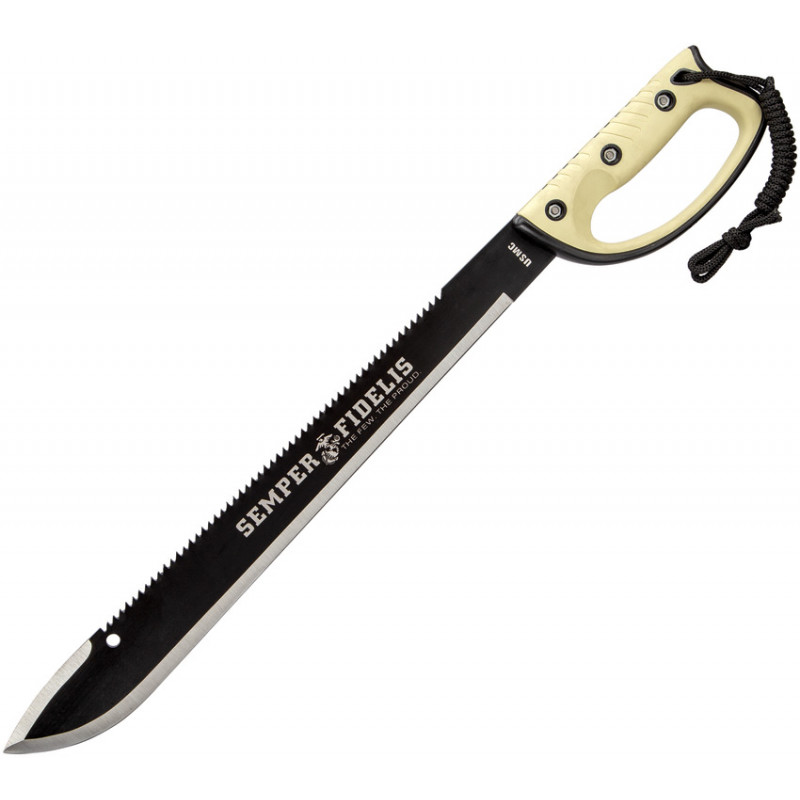 Semper Fi Sawback Machete