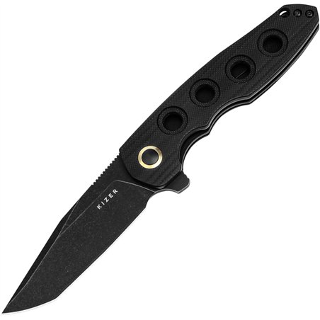 Z-82 Linerlock Black G10