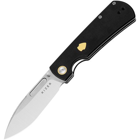Retro Linerlock Black G10