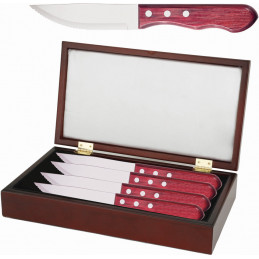 Big Red Steak Knife Set