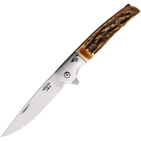 Rancher Linerlock Stag Bone