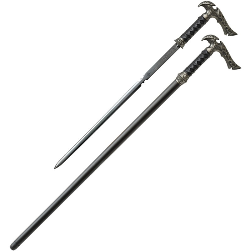 Axios Sword Cane Black