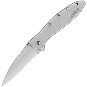 Leek Framelock A/O Serrated
