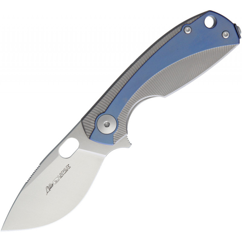 Lille Framelock Titanium Blue