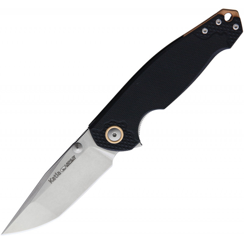 Katla Linerlock Black G10