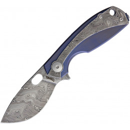 Lille Framelock Blue Titanium